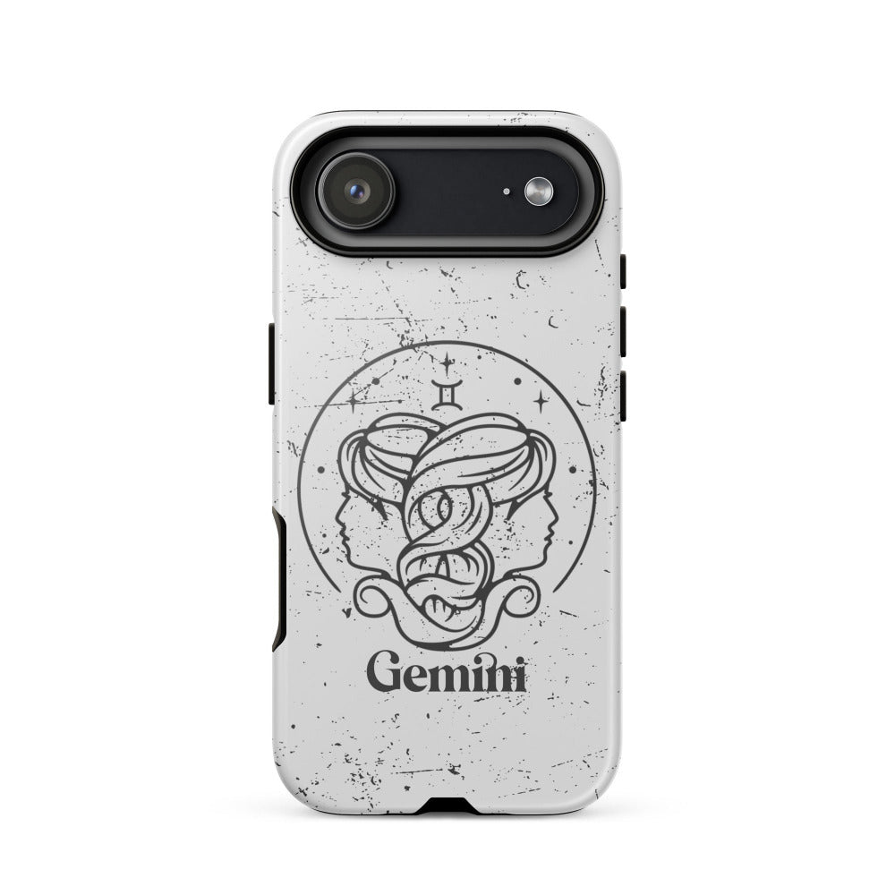 Gemini Zodiac iPhone 17 Air Tough Case - Glossy Finish - https://ascensionemporium.net